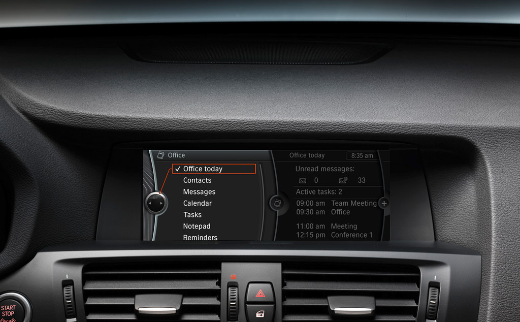 BMW X3 : Bluetooth audio streaming